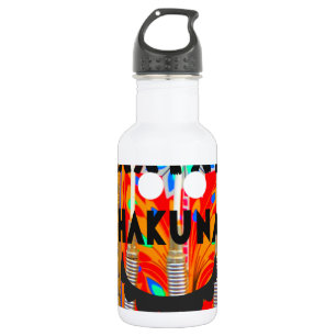 Samba Carnival colours Hakuna Matata blings.png 532 Ml Water Bottle