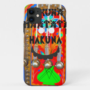 Samba Carnival colours Hakuna Matata blings.png iPhone 11 Case