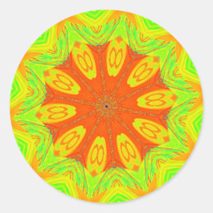 Samba Colours Classic Round Sticker