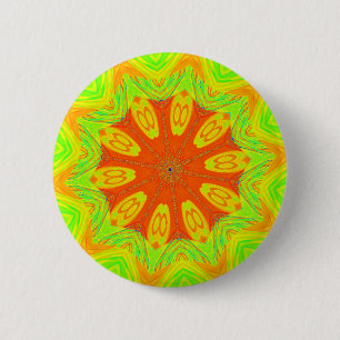 Samba Motif Art Print 2 Inch Round Button