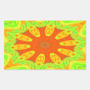 Samba Motif Art Print Sticker