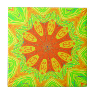 Samba Motif Art Print Tile