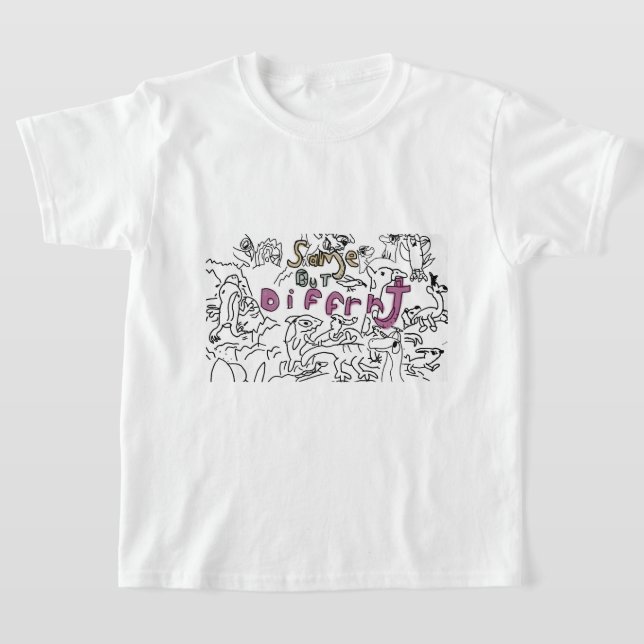 Same. But. Different. T-Shirt (Laydown)