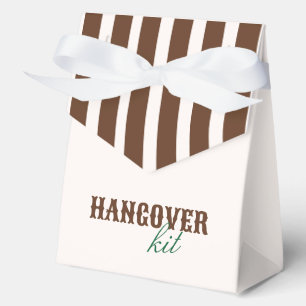 Same Cowboy Forever Bachelorette Hangover Kit Favor Box
