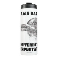 Same Data Different Interpretation Duck Rabbit