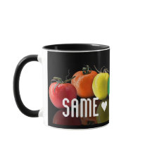 "Same ♥ Different" Mug! Coffee Mug