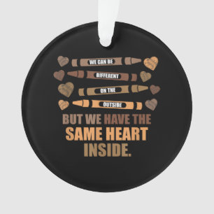 Same Heart Black History Month African American Ornament