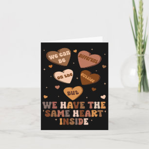 Same Heart Black History Month African American Wo Card