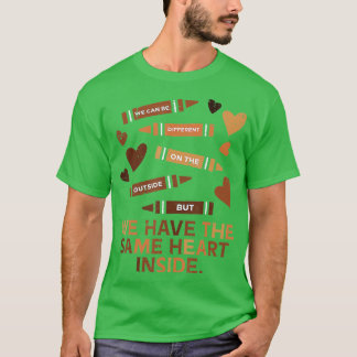 Same Heart Black History Month African American Wo T-Shirt