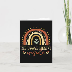 Same Heart Black History Month Black Lives Problem Card