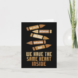 Same Heart Black History Toddler Kids African June Card