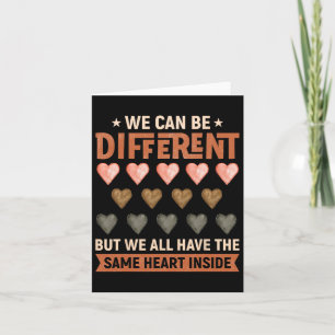 Same Heart Inside Juneteenth Black History Month W Card