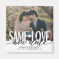 Same Love New Date Wedding Save The Date