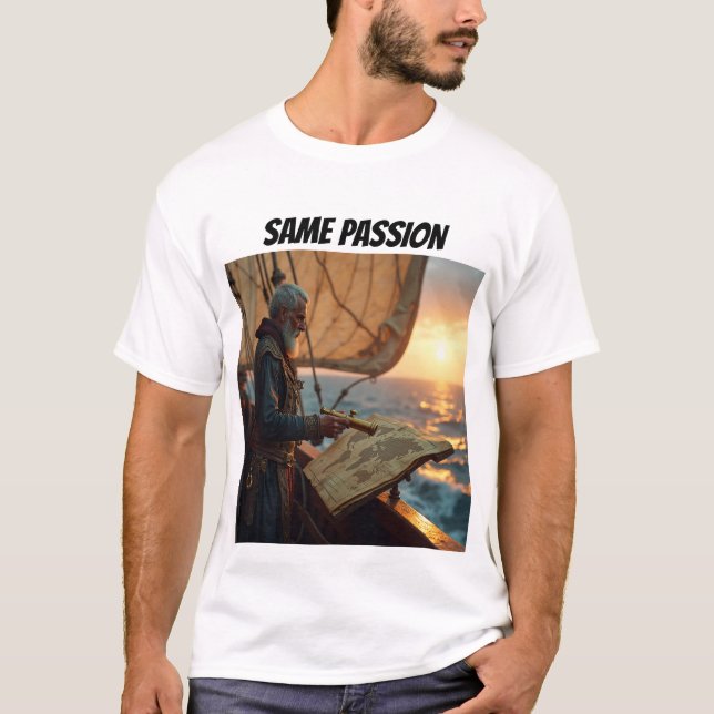 "SAME PASSION SAME PREFERENCE" T-Shirt (Front)