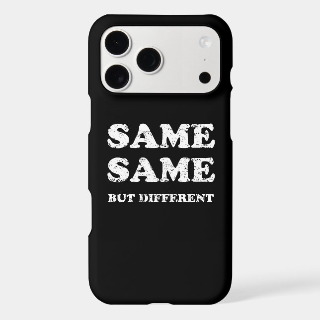 SAME SAME BUT DIFFERENT (Back)