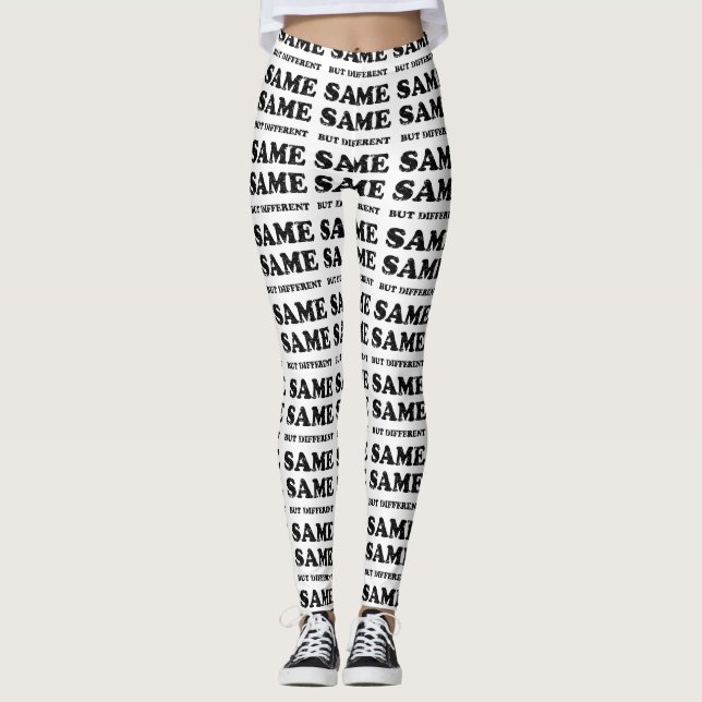 SAME SAME BUT DIFFERENT LEGGINGS (Front)