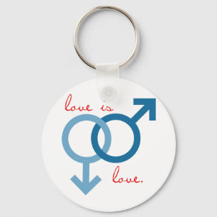Same-Sex Love (Male) Keychain