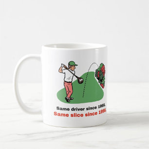 Same Slice Since 1998: Funny Golf Mug