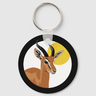 Samer the Gazelle Keychain