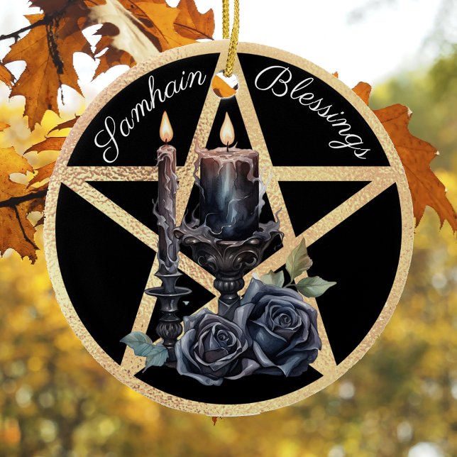 Samhain 1 ceramic ornament (Creator Uploaded)