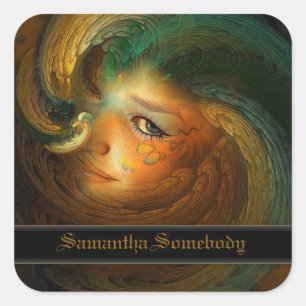 Samhain Bookplate Stickers