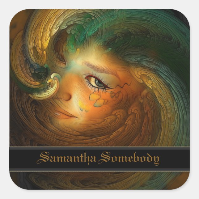 Samhain Bookplate Stickers (Front)