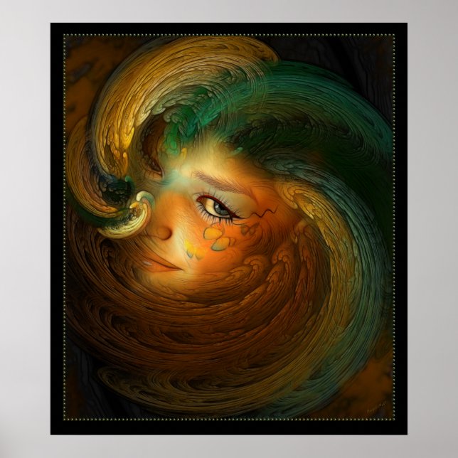 Samhain Fantasy Art Print (Front)