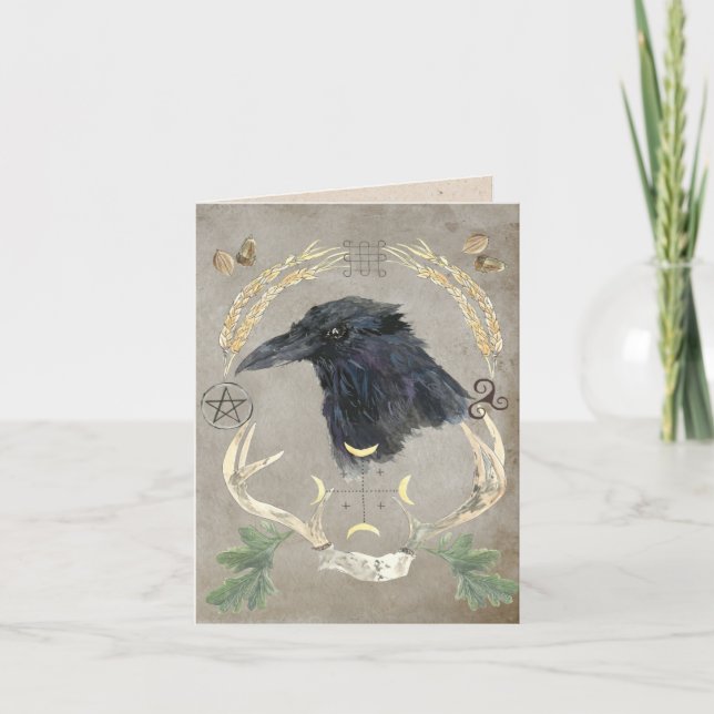Samhain - Halloween Greeting Card (Front)