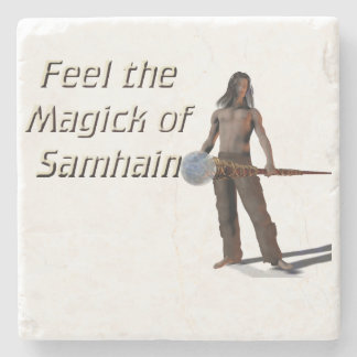 Samhain Magick Stone Coaster