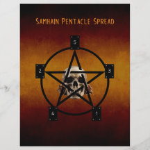 Samhain Tarot Étaler 2 Livre papier recto verso Li