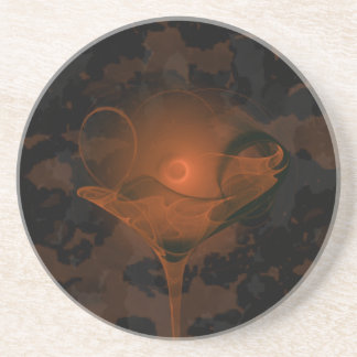 Samhain Toast Faery Martini Art Coaster