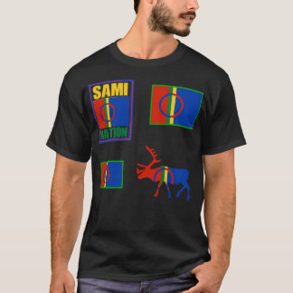 Sami Nation. Saami Flag. T-Shirt