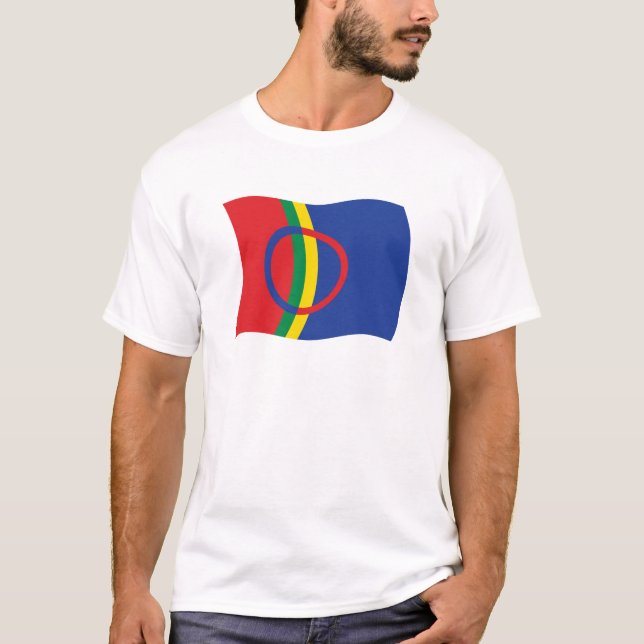 Sami People Flag Shirt (Front)