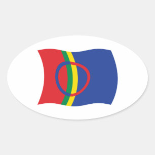 Sami People Flag Sticker