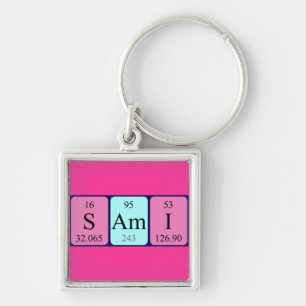 Sami periodic table name keyring