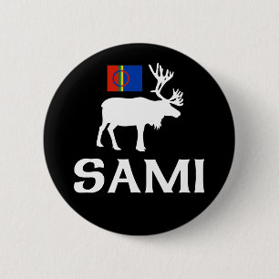 Sami, the People of Eight Seasons 2 Inch Round Button