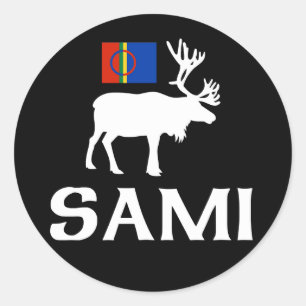 Sami, the People of Eight Seasons Classic Round Sticker