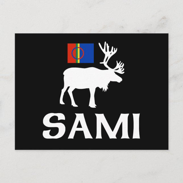Sami, the People of Eight Seasons Postcard (Front)