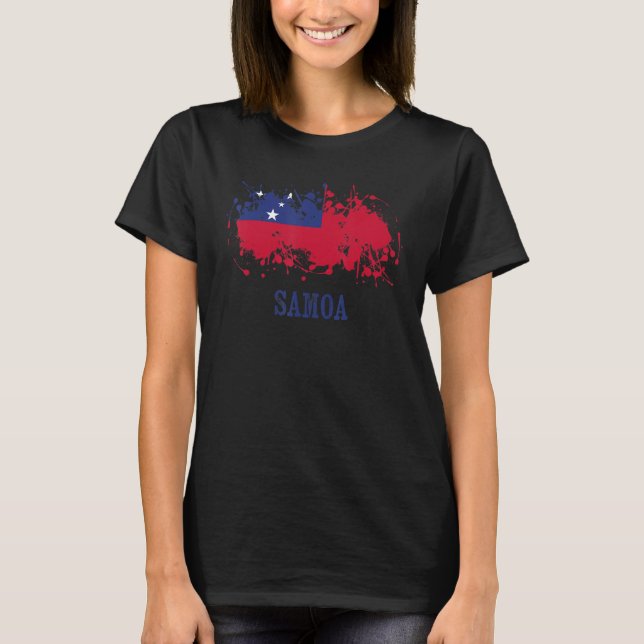 Samian enthusiasts for Samoa and Samoa T-Shirt (Front)