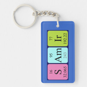 Samir periodic table name keyring