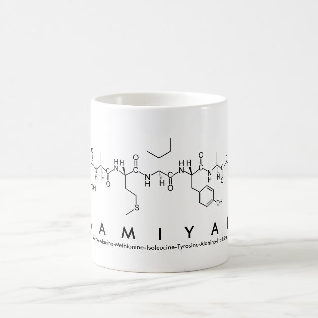 Samiyah nom peptide mug (Centre)