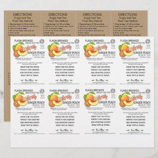 Samle Inserts 3x4 Cartes à bagages claires
