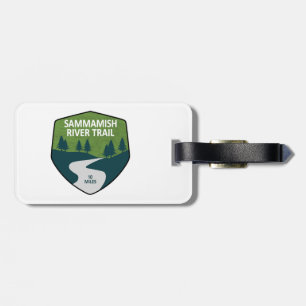 Sammamish River Trail Washington Luggage Tag