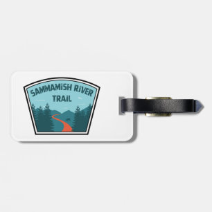 Sammamish River Trail Washington Luggage Tag