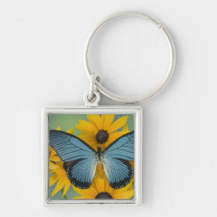 Sammamish Washington Photograph of Butterfly Keychain