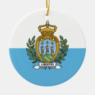 Sammarinese flag Ornament