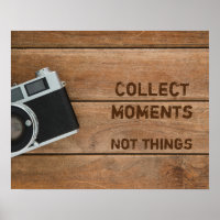 Sammeln Momente, nicht Dinge