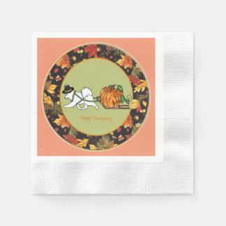 Sammy Decorative Paper  Napkins-Thanksgiving Napkin