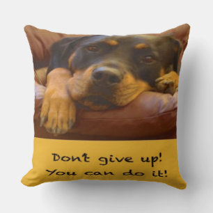 Sammy le Coussin de support Rottweiler