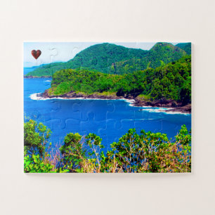 Samoa  Beach Scene Jigsaw Puzzle